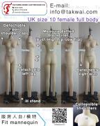 UK size 10 Female<br>Full body fit mannequin