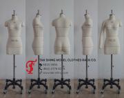 Bust form with red lines Tailor Dummy
