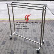 TSS-338 掛衣通 頂配玻璃 吊衣架桿架 衣帽架 家用掛衣架 鋼質掛衣架