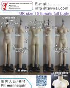 UK size 10 Female<br>Full body fit mannequin