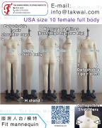 US size 10 Female<br>Full body Sewing dress forms Fit mannequins Dressmakers dummy