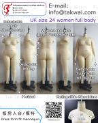 UK size 24 Women<br>Full body dressmakers dummy mannequin