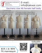 Professional Tailor Form - Germany Size 46 | Tak Shing Model